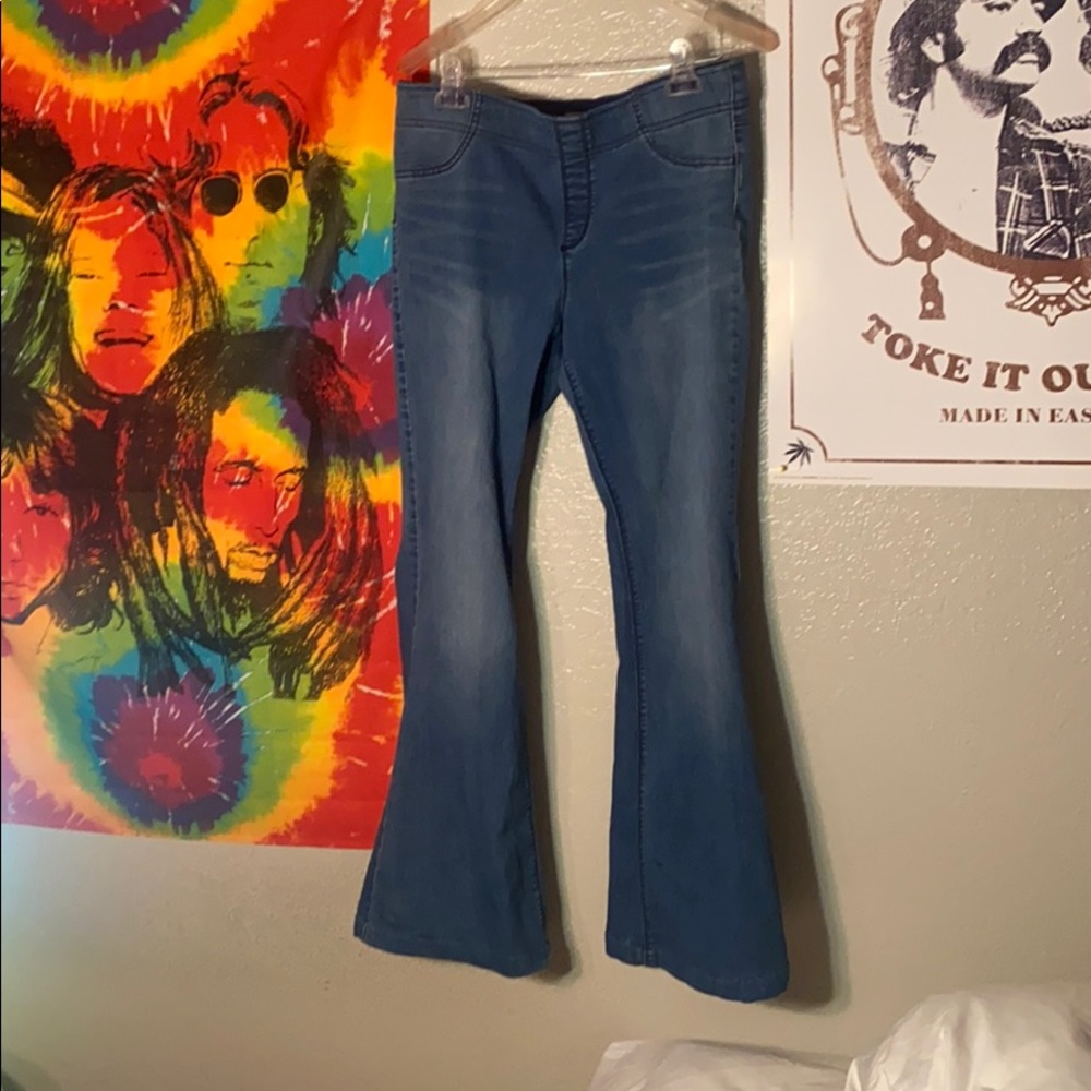 Free People Flare Jeggings